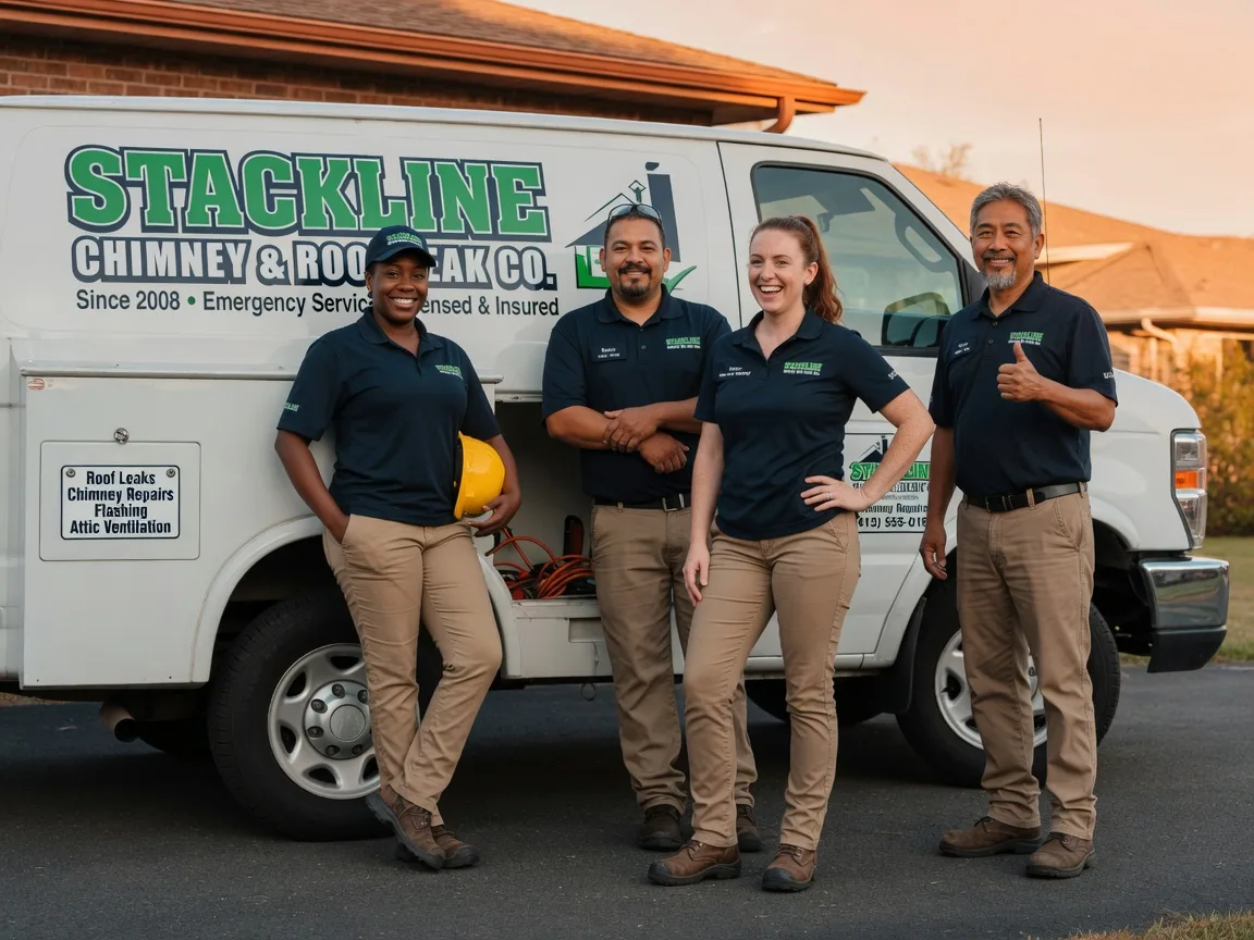 Chimney flashing repair company in Sutherland, VA